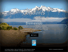 Tablet Screenshot of cabanasloscondores.com.ar